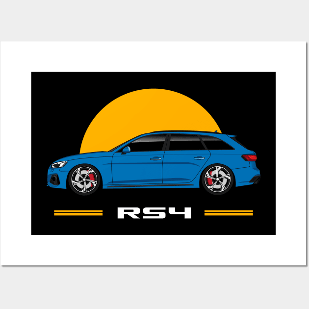 RS4 Wagon Stancenation Cars Wall Art by masjestudio